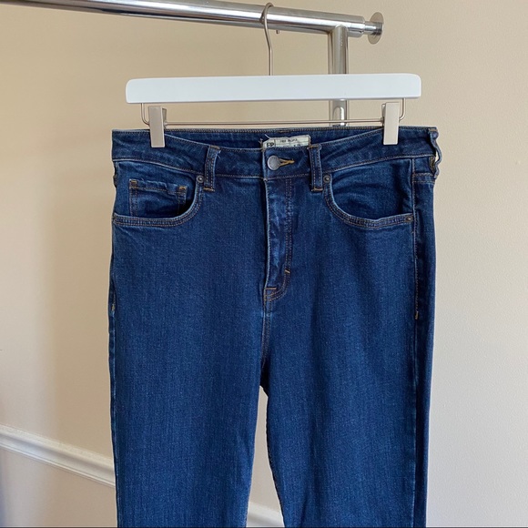 Free People Hi Rise Flare Leg Bell Bottom Jeans 29 - Picture 4 of 12